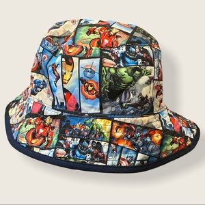 Avengers - Reversible Bucket Hat Boys Ages 2-5